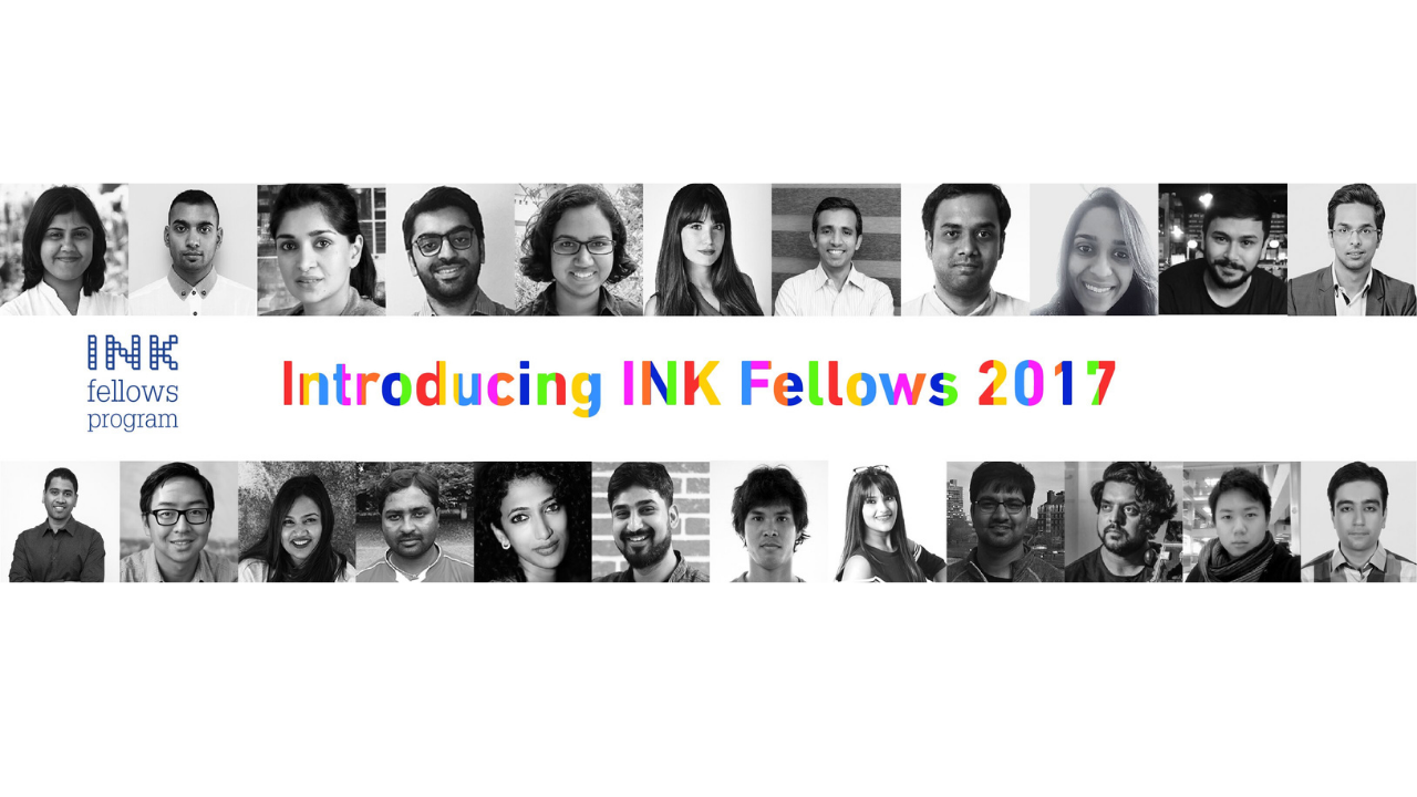 Guess who our 2017 INK Fellows are!